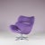 Purple Space Age Easy Chair by Enrico Walles for Romefa, Netherlands, 1970s For Sale - Image 8 of 13
