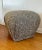 Textile Vintage Marge Carson Pouf For Sale - Image 7 of 9