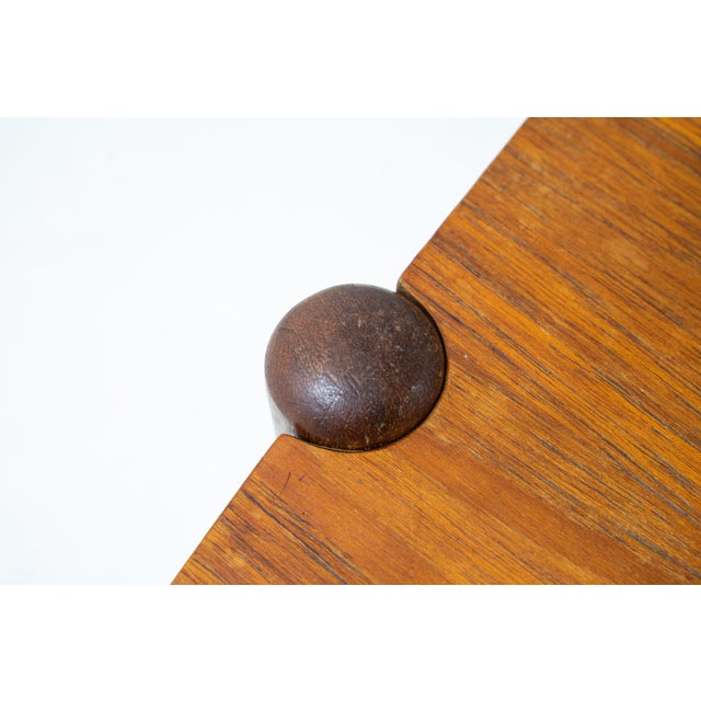 Vintage Webbing Coffee Table in Teak, 1960s For Sale - Image 14 of 16