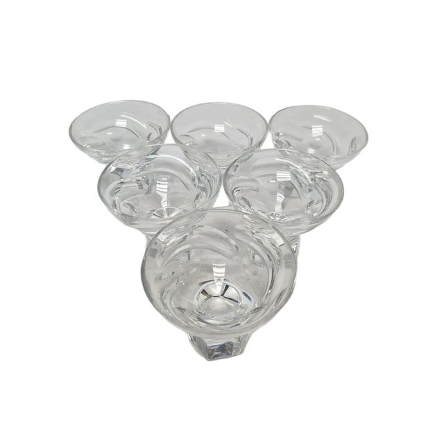 Art Deco Vodka Glasses, Former Czechslovakia, 1930s, Set of 6 For Sale - Image 3 of 10