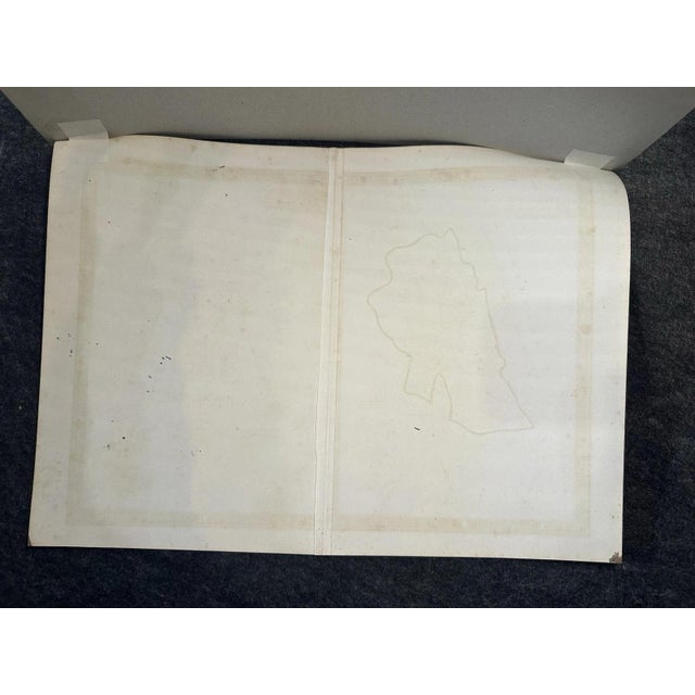 1990s Palestine According to the Division of the Twelve Tribes Map, 1845 For Sale - Image 5 of 13