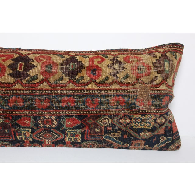 Antique Tribal Rug Pillow Cover -16'' X 41'' For Sale - Image 11 of 12