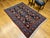Antique Persian Malayer Rug, Hand-Knotted Wool, Geometric Pattern, 5x7, Navy and Green For Sale - Image 16 of 16