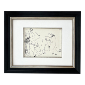 1980s Picasso Gravure Apollinaire Les Onze Mille Verges 8 Framed