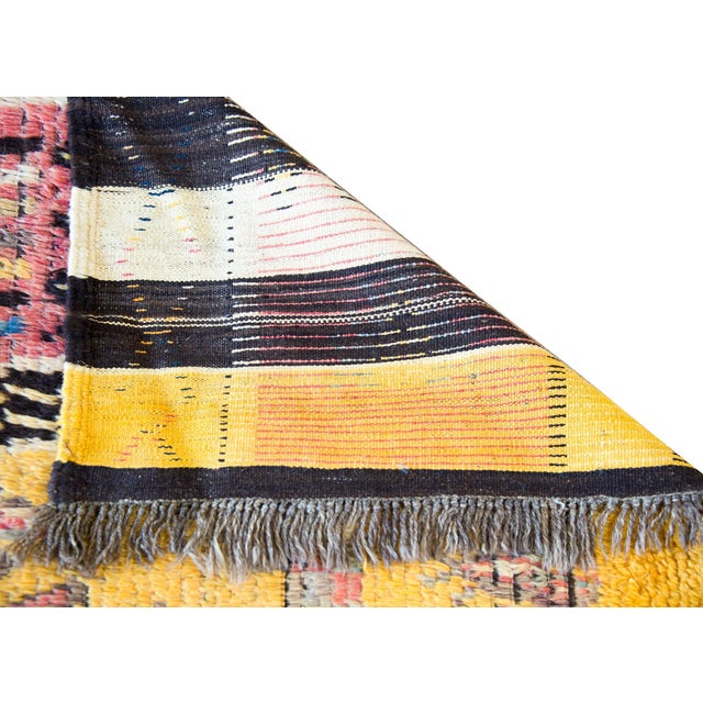 Tribal Vintage Moroccan Rug For Sale - Image 3 of 14