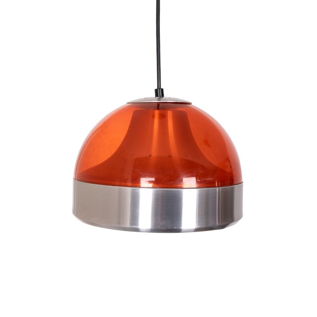 1970s Space Ace Pendant Lamps by Dijkstra Lampen, Netherlands, 1970s, Set of 2 For Sale - Image 5 of 12