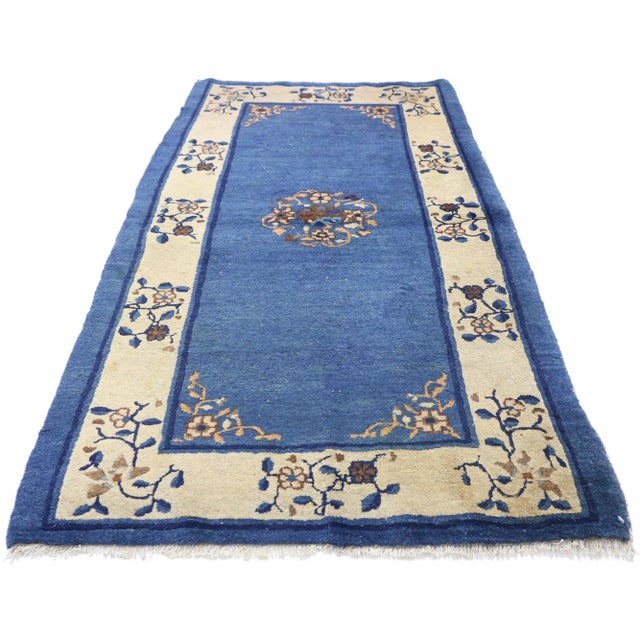 Chinoiserie Antique Chinese Peking Rug - 03'00 X 05'09 For Sale - Image 3 of 7