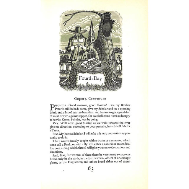 "The Compleat Angler Or, the Contemplative Man's Recreation" 1947 Walton, Izaak For Sale - Image 12 of 12