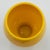 Yellow Erik Höglund Scandinavian Polished Yellow Art Glass Bulbous Vase MCM #H1682/160 For Sale - Image 8 of 9