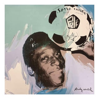 Andy Warhol, Pelé, Lithograph For Sale