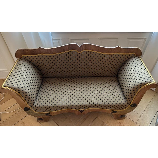 Biedermeier Children's Bench, 1820s For Sale - Image 18 of 18