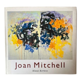 Coffee Table Book of Joan Mitchell's Artwork by Klaus Kerless For Sale