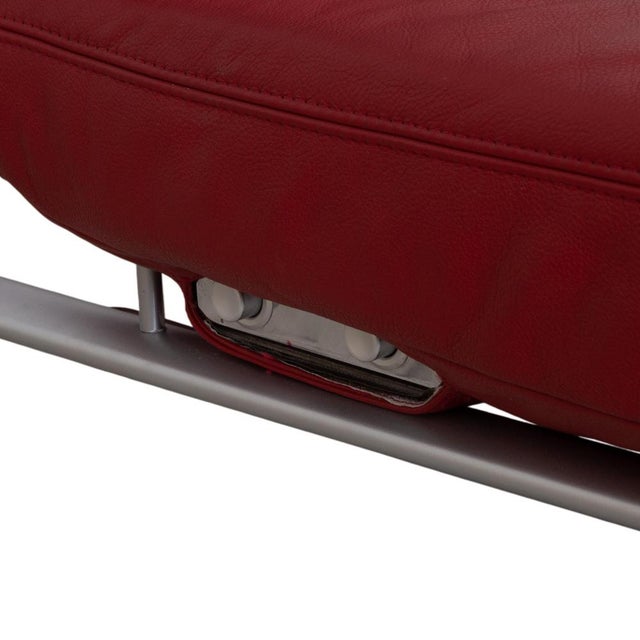 Jeremiah Lounger in Red from Koinor For Sale - Image 9 of 14