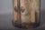 Brass Vitrine Wall Lamp with Curved Glass and Garden Scene Panel, 1950s For Sale - Image 6 of 7