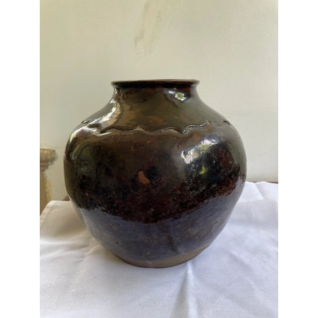 Antique Burmese Martaban Jar For Sale - Image 9 of 12