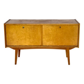 Mid-Century Modern Sideboard in Birch, 1960s For Sale