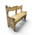 Wood 19th Century Continental Painted Pine Bench / Settee For Sale - Image 7 of 10