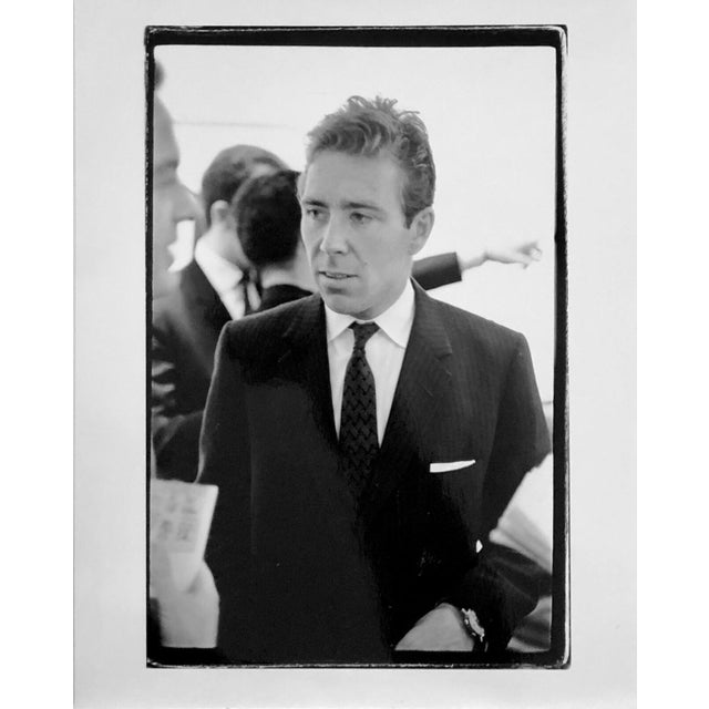 Fred McDarrah, Vintage Signed Silver Gelatin Photograph Dapper Lord Snowdon Photo Suit & Tie, c.1960s For Sale