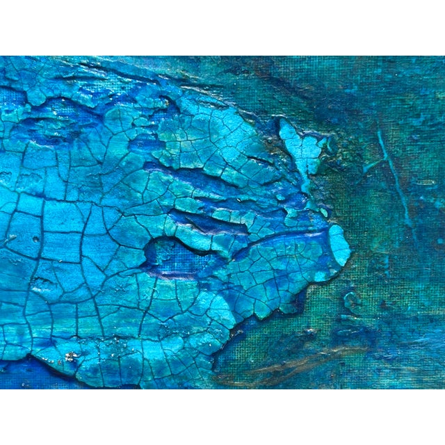 Contemporary Abstract Original Painting "Stormy Day" by Artist Sonia Gold For Sale In Los Angeles - Image 6 of 13