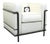 LC2 Chair by Le Corbusier and Charlotte Perriand for Cassina, 2010s For Sale