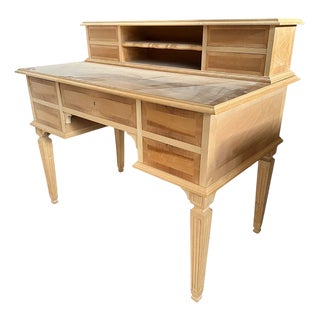 Empire Style 800 Natural Wood Desk in Walnut and Maple by Simoeng For Sale