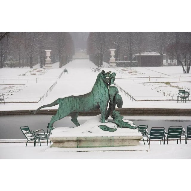 Paris in the snow, duo - Limited edition pigment print - Limited Editions of 5 2 photographs proposed together...