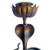 20th Century Hand Etched Persian Cobra Brass and Bronze Candle Holders, Pair For Sale - Image 10 of 12