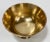 Mid 20th Century Vintage Solid Brass Footed Bowl W/ Swirl Design For Sale - Image 5 of 7