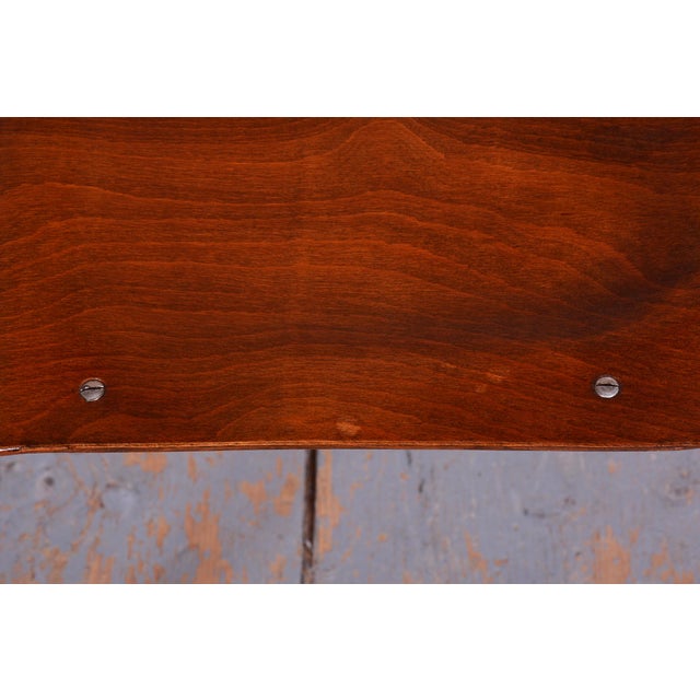 Bauhaus Chairs in Beech and Chrome-Plated Steel, Czech, 1930s, Set of 4 For Sale - Image 10 of 14