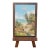 Miniature Impressionist Masterpiece Desert Landscape Oil Painting on Board 10" For Sale