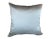 Contemporary Blue Marbled Throw Pillow Cover For Sale - Image 3 of 6
