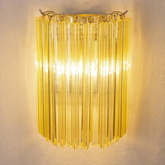 Wall Lamp with Murano Glass, 1990s For Sale - Image 6 of 12