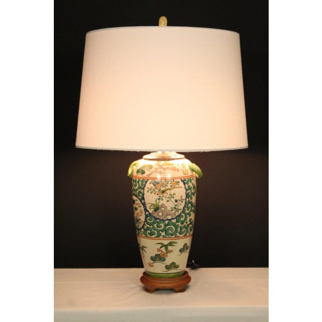 1930s Regency Style Hand Embossed Lamp For Sale In Miami - Image 6 of 8