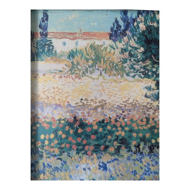 Vintage Vincent Van Gogh Impressionist Art Framed For Sale