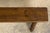 Wood Late 19th Century French Provincial Rustic Pine Farmhouse Bench For Sale - Image 7 of 14