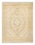 Mogul Collection Hand-Knotted Area Rug - Ivory 8' 4" x 10' 4" For Sale