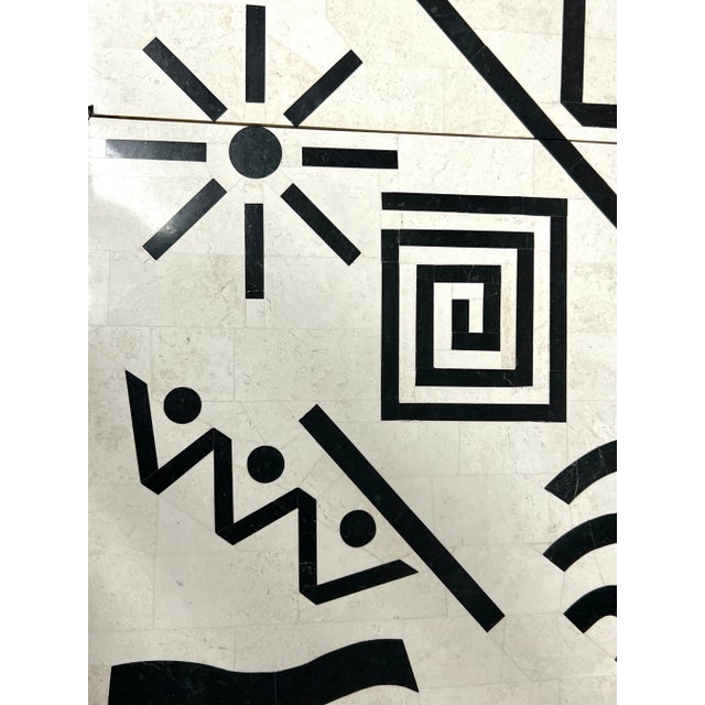 1980s Eugenio Tavola Oggetti Modern Stone Storage Trunk Chest Table For Sale - Image 12 of 12