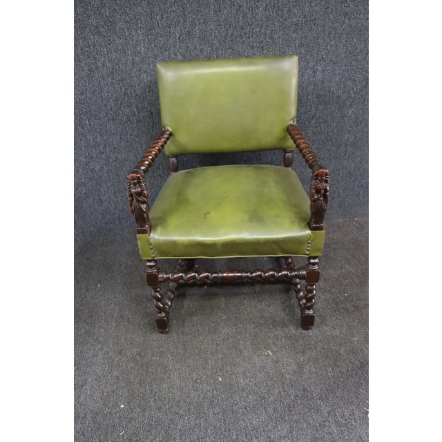 Continental Figural Carved Open Armchair For Sale In Philadelphia - Image 6 of 8