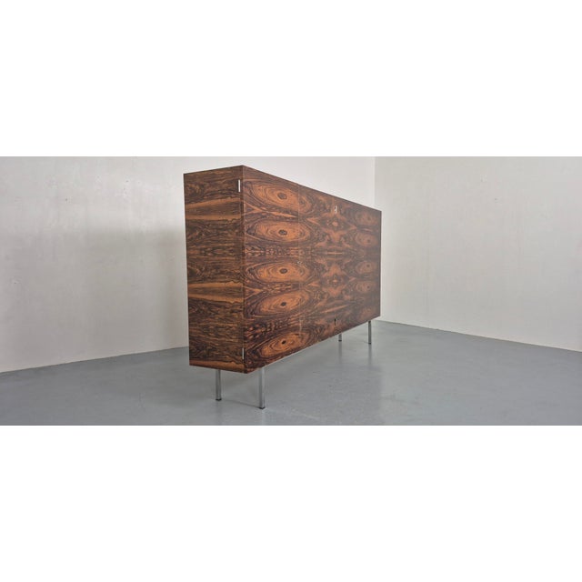 Large Mid-Century Modern Swiss Sideboard, 1960s For Sale - Image 4 of 17