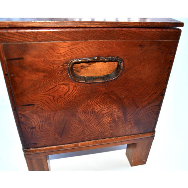 Antique Japanese Wood Hibachi Table Chairish