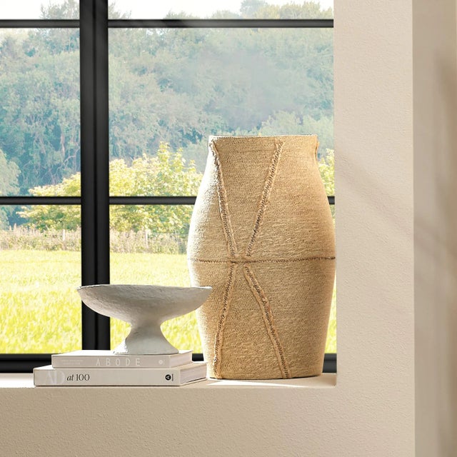 2020s Jamie Young Dragonfly Seagrass Basket For Sale - Image 5 of 6