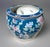 Mid 20th Century Mid 20th Century Large Famille Rose Teal Fish Bowl Planter For Sale - Image 5 of 8