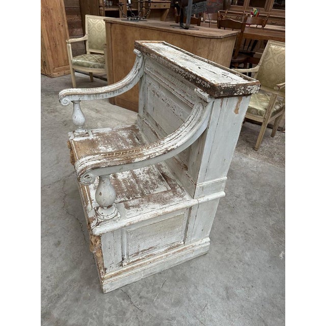 19th Century Church Bench For Sale - Image 5 of 13