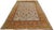 Antique Oushak Carpet, Oriental Rug, Handmade Ivory, Muted Orange, Soft Saffron For Sale - Image 10 of 18