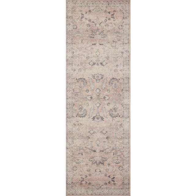 2010s Loloi Rugs Hathaway Blush/Multi7'-6" x 9'-6" Area Rug For Sale - Image 5 of 7