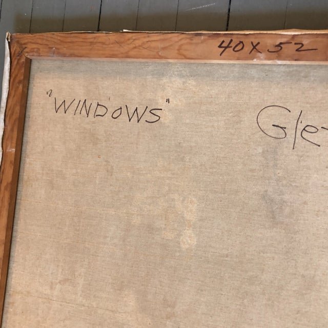 Gold Large Vintage Impressionist Landscape Glenn S.Pearce Listed For Sale - Image 8 of 9