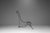 Set of Two ( 2 ) Oversized Wrought Iron Sculptural "Spine Chairs" in the Manner of Andre Dubreuil, United States, C. 1980s For Sale - Image 4 of 18