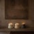 White Kaen Candle by Monics+Vieira For Sale - Image 11 of 11