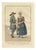 Maaskamp, Mennonites of Kampereiland on the Way to Meeting, Dutch Costume, 1820, Engraving For Sale