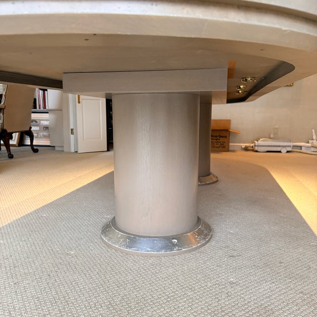 Post-Modern Expandable Dining Table For Sale - Image 4 of 12